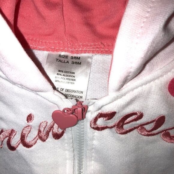 NWOT Girl 3/6M Sweatshirt & Sweatpants Set - Picture 2 of 6